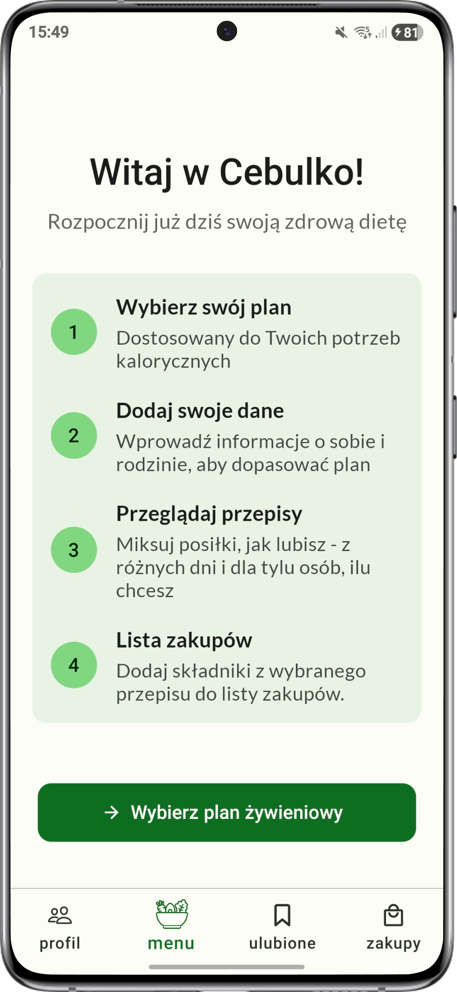 Wybór planu